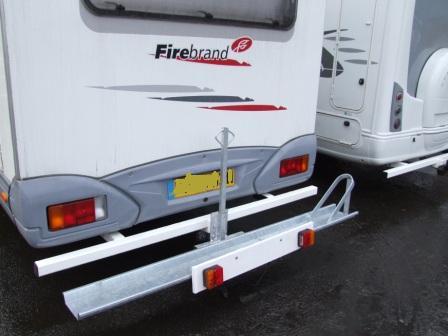 Motorhome tow bar online bike rack